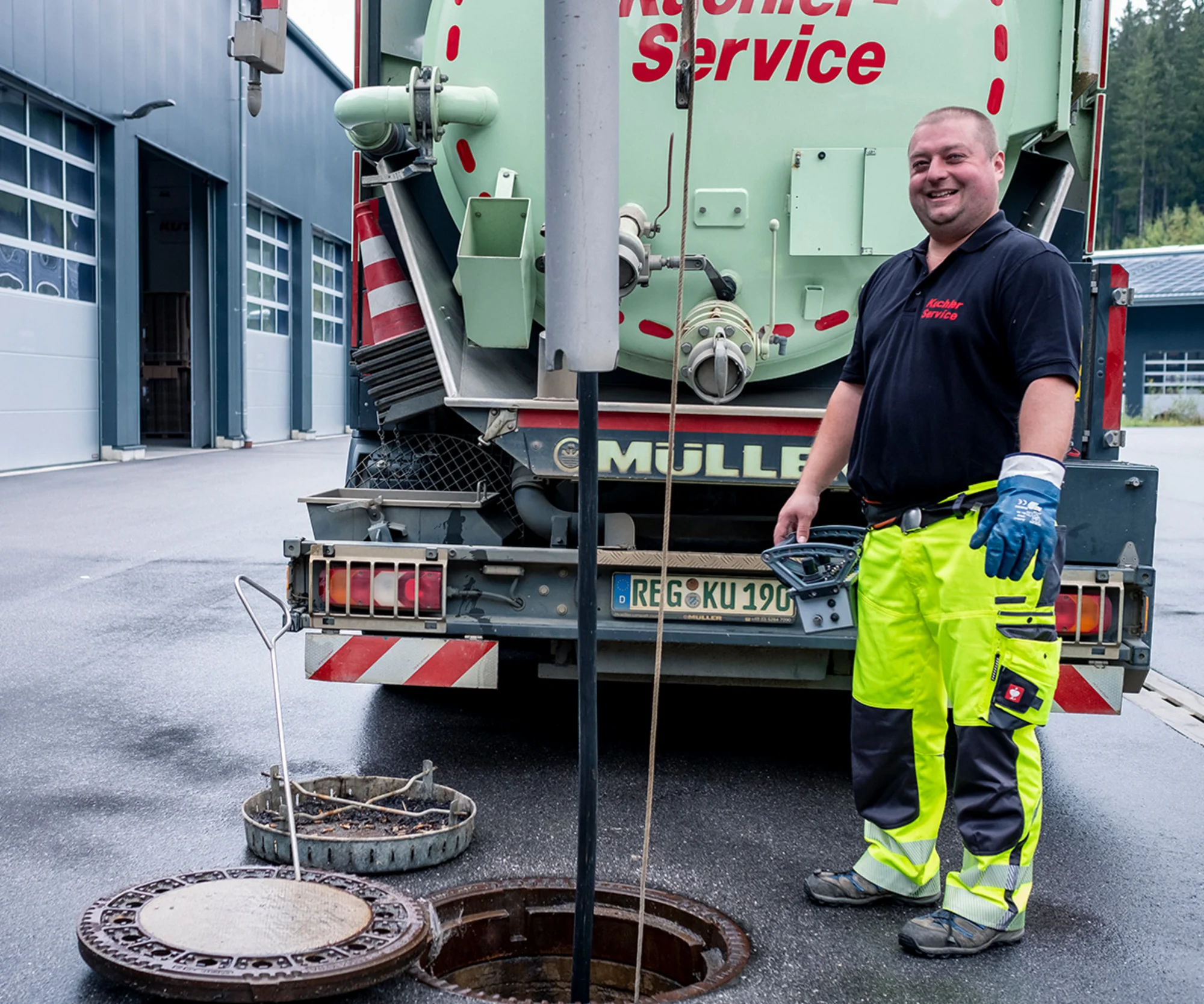 Kanalreinigung und Rohrreinigung in Buch am Erlbach